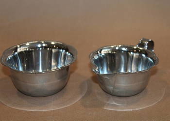 Metalowy mlecznik i cukiernica nr 1123