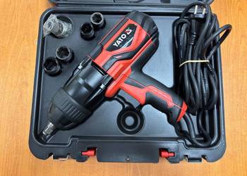 Klucz Udarowy Elektryczny YATO YT-82021 1020W 600Nm 1/2" Nasadki Walizka