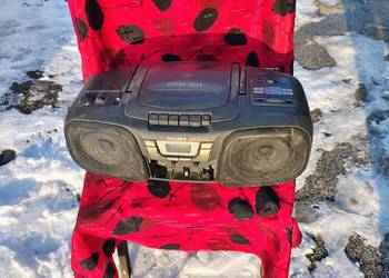 SPRAWNE Radio SONY cfd-101 na budowę na działkę do altany do garażu