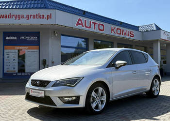 Seat Leon 1.4 125 KM FR, Full LED, Od 1 właściciela, Gwarancja III (2012-)