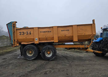 Przyczepa wywrotka ROLLAND TURBOVRAC 23-34 (rolnicza / ładowność 12 520 kg… Przyczepa wywrotka ROLLAND TURBOVRAC 23-34 (rolnicza / ładowność 12 520 kg…