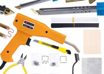 Lutownica Żelazko 80W BL80W z Zszywaczem do Plastiku | Akcesoria w Walizce