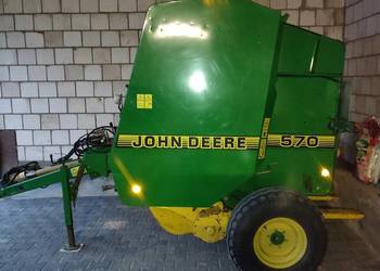 John Deere 570 jak nowa