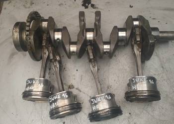 NISSAN JUKE 1,6 16V HR16  wał  korbowy tłok korbowód