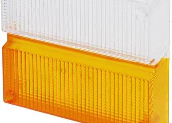 Klosz lampy, przeźroczysty / pomarańczowy,  prostokątny przedni/lewy/prawy…