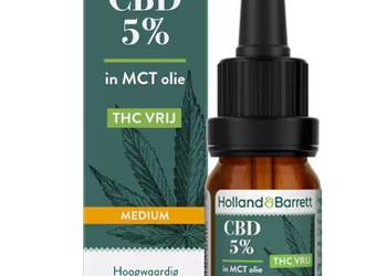 Olejek CBD Holland & Barrett  5% 10ml Oryginalny
