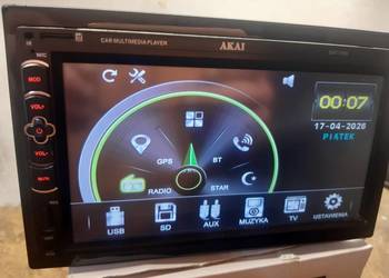 Radio Akai 2din wyświetlacz ekran