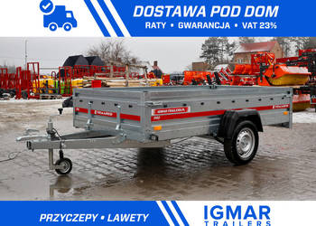 Przyczepka Samochodowa TEMARED PRO 2615/R RESOR jednoosiowa burtowa