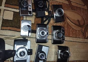Stare aparaty fotograficzne analogowe posiadam około 80 sztuk