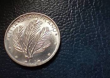 Stare monety 1 lir 1972 Watykan