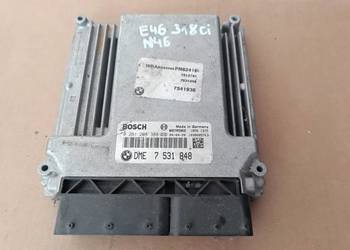 BMW E46 2.0 benzyna sterownik silnika 7531848 0261208388 AKTUALNE III
