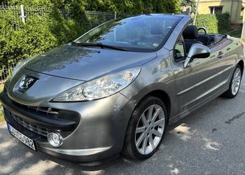 Peugeot 207 CC 1.6 Benzyna 120 KM 2009 | Cabrio | Twardy dach