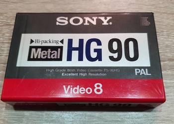 Sony HI8 Metal PAL HG 90 Video 8 Digital 8mm