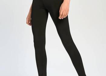 czarne legginsy gym Sinsay