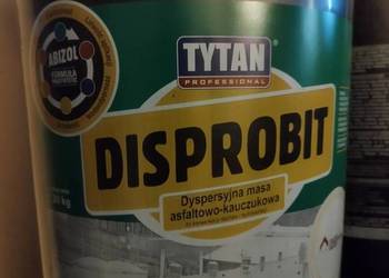 DISPROBIT dyspersyjna masa asfaltowo-kauczukowa 20 kg, czarny