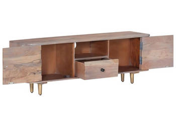 Szafka pod TV 118x30x40 cm lite drewno akacjowe WM-322684