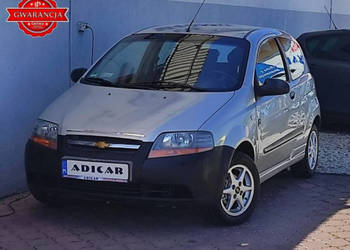Chevrolet Kalos Niski przebieg, radio CD, centralny zamek, alufelgi, zarej…