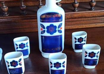 Karafka z kieliszkami. Gubernia Wołyńska