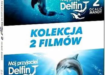 MÓJ PRZYJACIEL DELFIN 1 + 2  PAKIET 2 DVD