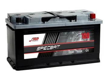 Akumulator 100Ah 760A EN SPECBAT PRAWY PLUS