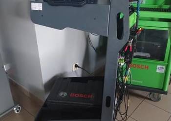 Szafka Bosch pod tester Kts i Lenovo komputer do diagnostyki