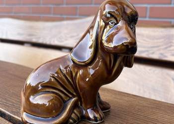 Ceramiczna figurka psa . 15cm . cocker spaniel . Brazil