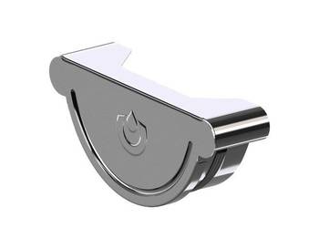 Krop denko, zaślepka uniwersalna 130 mm czarny metal