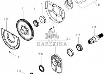 New Holland T6090 T6070 Tuleja napędowa 448084A2