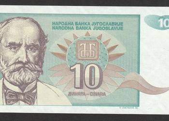 Jugosławia 10 dinarów 1994 - stan bankowy UNC