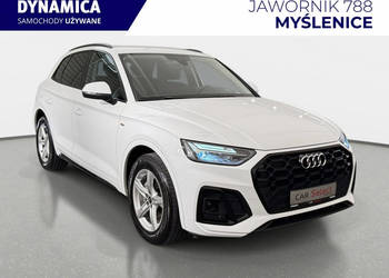 Audi Q5 VAT 23% S-line 35TDI mHEV 163KM S-tronic 2022 r., salon PL, I wł. …