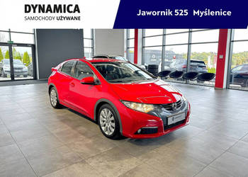 Honda Civic 1.8 141KM M6 2012/2013 r., przebieg tylko 91tys.km, książka se…