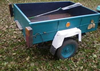 Przyczepka do ogrodu,do traktorka kosiarki,quada