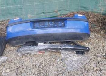 Zderzak tylny vw polo 2004rok  hb komplet belka ślizgi