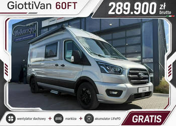 samochody kempingowe Giottiline GiottiVan 60FT 4 osobowy CamperVan z autom…