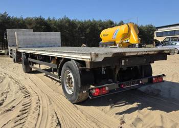 Schwarzmuller PLATFORMA dł. 7.32 m GRUBA RAMA WACHACZ REGULOWANA DŁ. DYSZLA