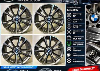 BMW 3 G20 5 G30 G31 Felgi aluminiowe  7,5Jx17“ ET27 5x112 6863417