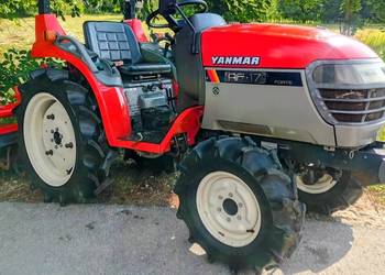 Ciągnik traktor ogrodniczy Yanmar z glebogryzarką  jak Kubota Yanmar  iseki