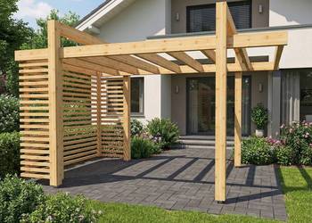 Pergola altana rzymska Portal 300x300cm wolnostojąca masywna