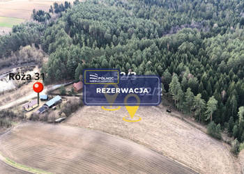 Ucieknij od zgiełku – działki w Róży gm. Susiec