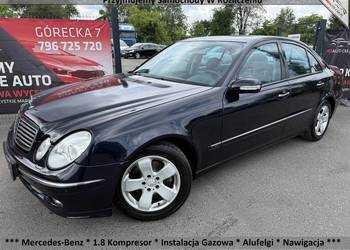 Mercedes-Benz E * 1.8 Benzyna +LPG* Podghrz. Fotele * Automat * Xenon