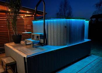 Mobilna balia ogrodowa jacuzzi