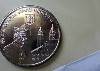 Stare monety 1 dolar 2006 Papież Benedykt XVI. Bawaria Somalia