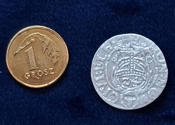 Półtorak Gustaw II Adolf - Elbląg 1630 - rzadki destrukt