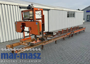 Trak pilarka taśmowa pozioma WIREX typ CZ-1/ZM do kłód