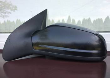 Opel Astra H lusterko lewe kierowcy elektryczne składane 7 PIN Z20R czarne