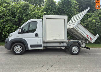 Fiat Ducato 2.3jtd WYWROTKA Z SCHOWKIEM klimatyzacja import francja