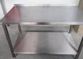 Stół z półką  130x70