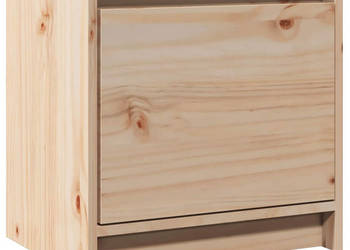Szafka nocna 40x305x40 cm lite drewno sosnowe WM-808113