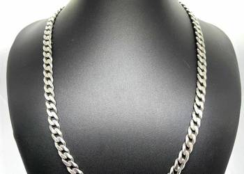 Srebrny Łańcuch Łańcuszek Próby 925 39,76g Długość 51cm Pancerka Srebrny Łańcuch Łańcuszek Próby 925 39,76g Długość 51cm Pancerka