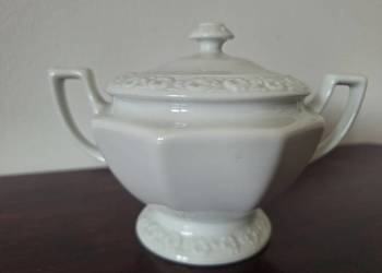 Rosenthal Maria Biała Porcelanowa cukiernica dla 6 osób